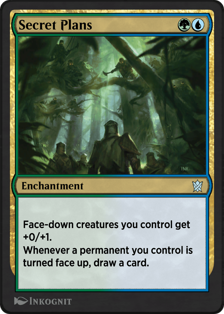 Secret Plans (KTK-198Y) [Khans of Tarkir]