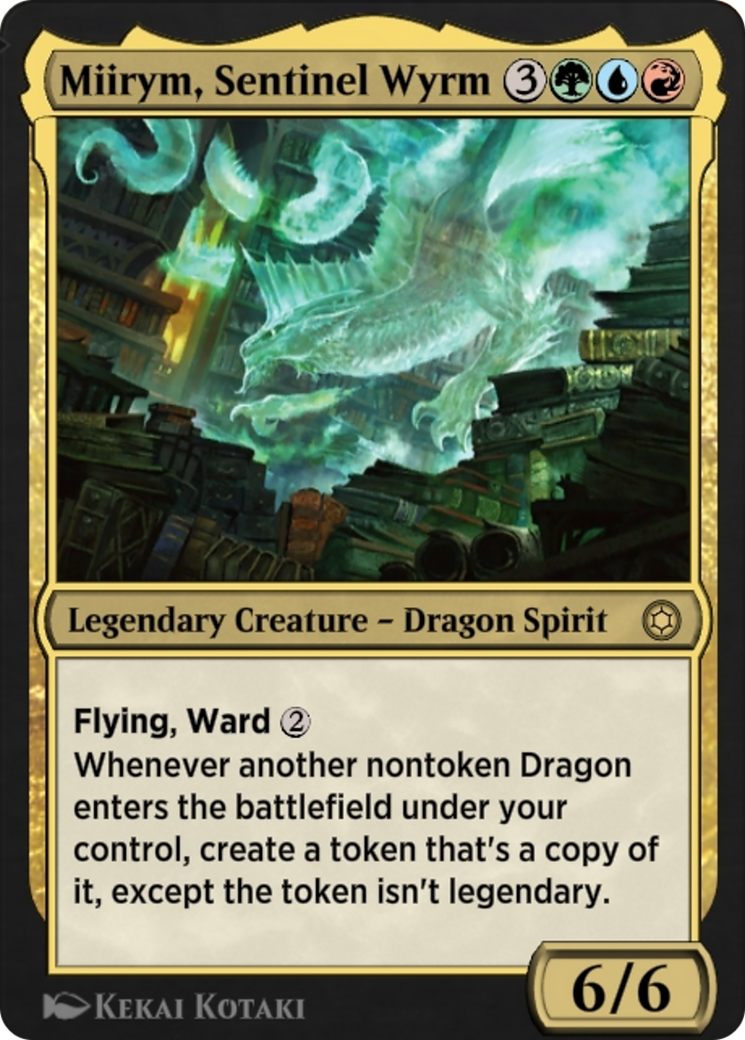 Miirym, Sentinel Wyrm (HBG-242) [Alchemy Horizons: Baldur's Gate]