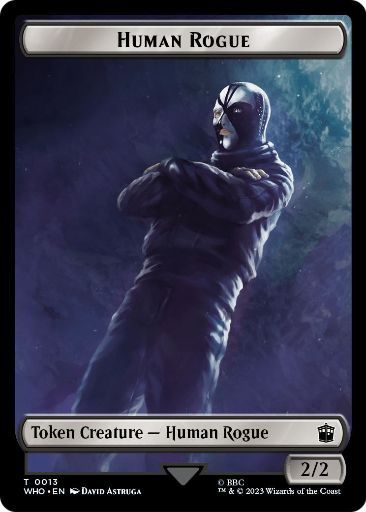 Human Rogue (TWHO-013) [Doctor Who Tokens]