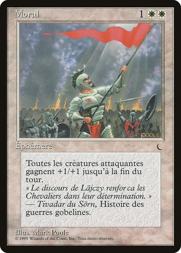 Morale (French) - "Moral" (REN-015) [Renaissance]