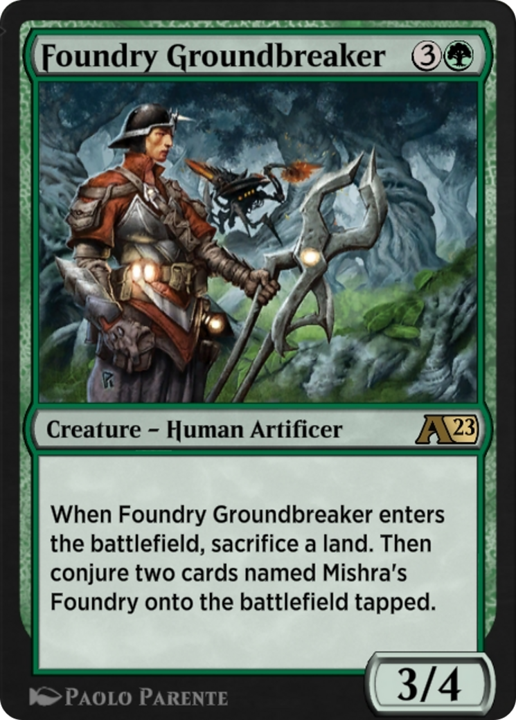 Foundry Groundbreaker (YBRO-013) [Alchemy: The Brothers' War]
