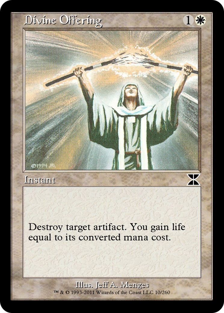 Divine Offering (ME4-010) [Masters Edition IV] Foil