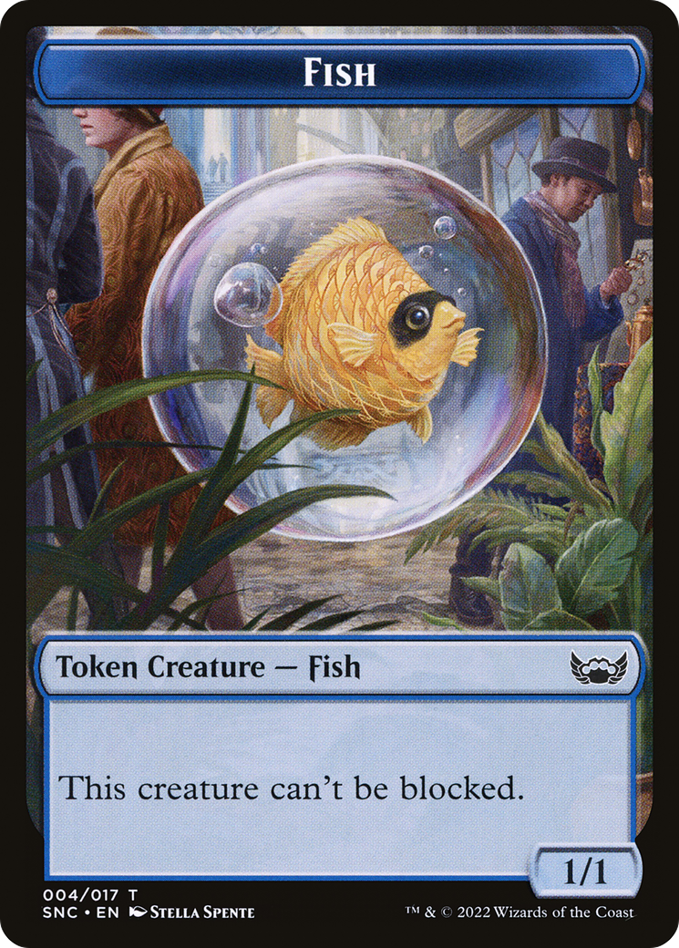 Fish (TSNC-004) [Streets of New Capenna Tokens]