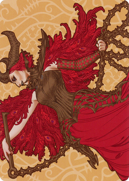 Judith, the Scourge Diva // Judith, the Scourge Diva (AMOM-080) (Borderless) [March of the Machine Art Series] Foil