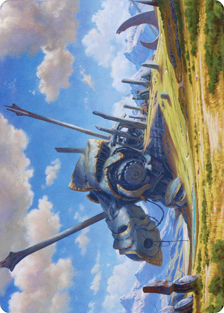 Plains // Plains (ADMU-062) (Borderless) [Dominaria United Art Series]