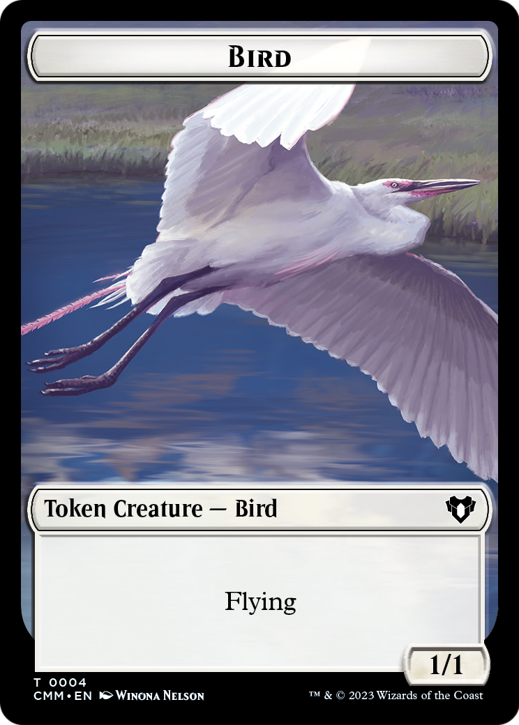 Bird (TCMM-004) [Commander Masters Tokens]