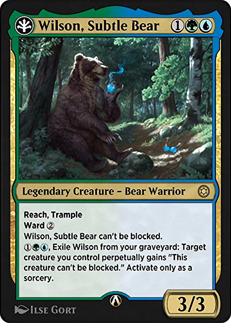 Wilson, Subtle Bear (HBG-19U) [Alchemy Horizons: Baldur's Gate]