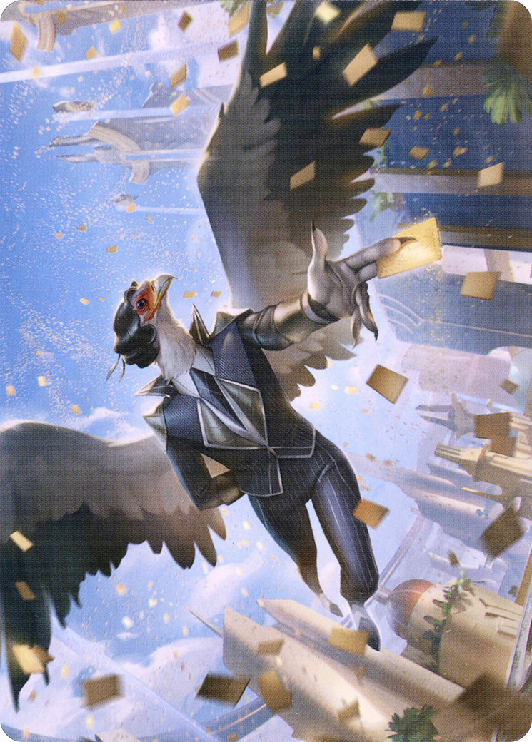 Skyboon Evangelist // Skyboon Evangelist (ASNC-051) (Borderless) [New Capenna Art Series]