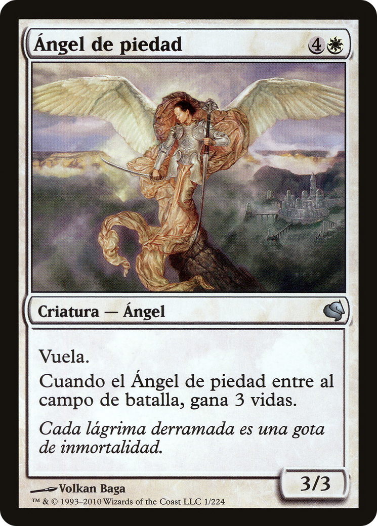 Angel of Mercy (Spanish) - "Angel de piedad" (PS11-001) [Salvat 2011]