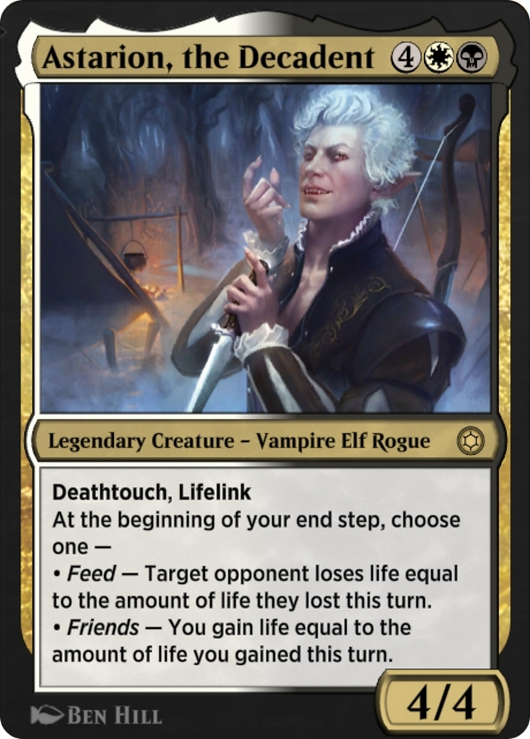 Astarion, the Decadent (HBG-231) [Alchemy Horizons: Baldur's Gate]