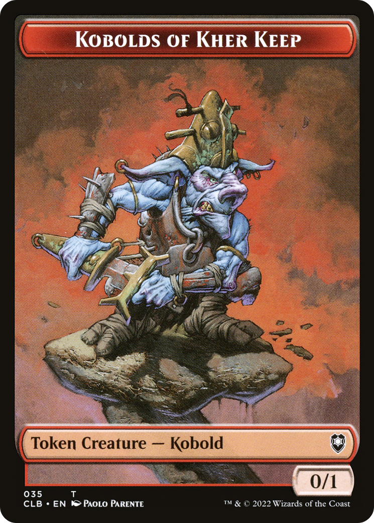 Kobolds of Kher Keep (TCLB-035) [Battle for Baldur's Gate Tokens]