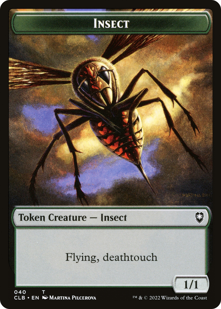 Insect (TCLB-040) [Battle for Baldur's Gate Tokens]