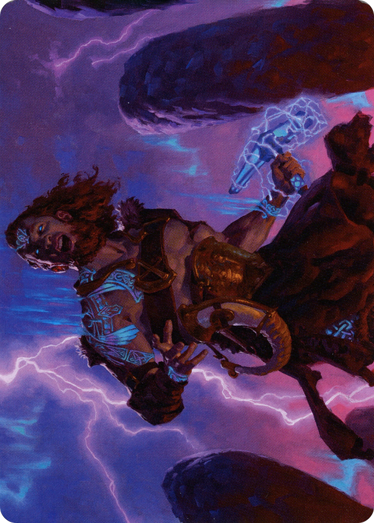 Toralf, God of Fury // Toralf, God of Fury (ASKHM-039) (Borderless) [Art Series: Kaldheim]