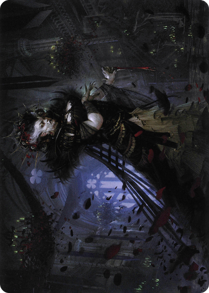Falkenrath Forebear // Falkenrath Forebear (AVOW-033) (Borderless) [Crimson Vow Art Series] Foil