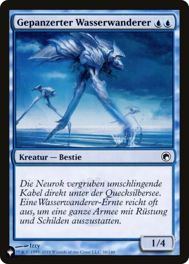 Plated Seastrider (German) (LIST-038) [The List]