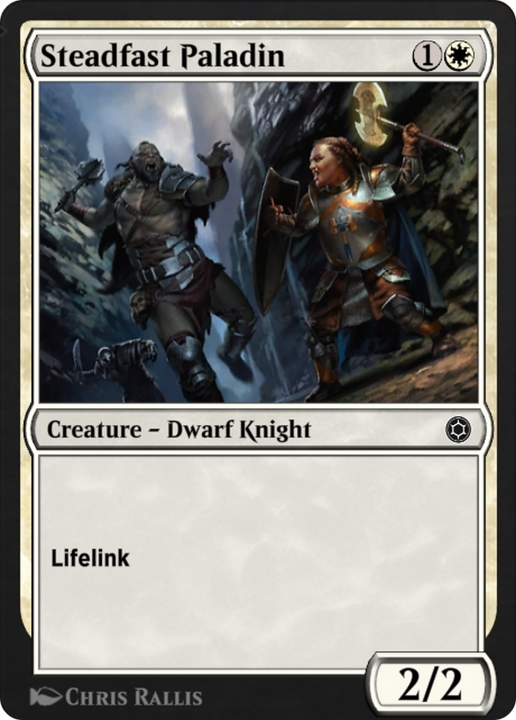 Steadfast Paladin (HBG-103) [Alchemy Horizons: Baldur's Gate]