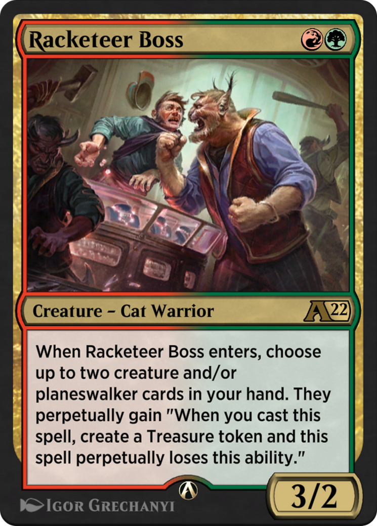 Racketeer Boss (YSNC-025) [Alchemy: New Capenna]
