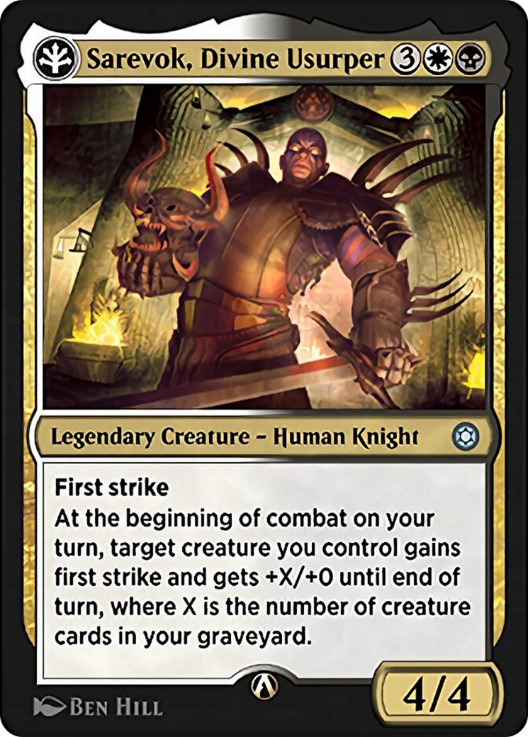 Sarevok, Divine Usurper (HBG-09W) [Alchemy Horizons: Baldur's Gate]