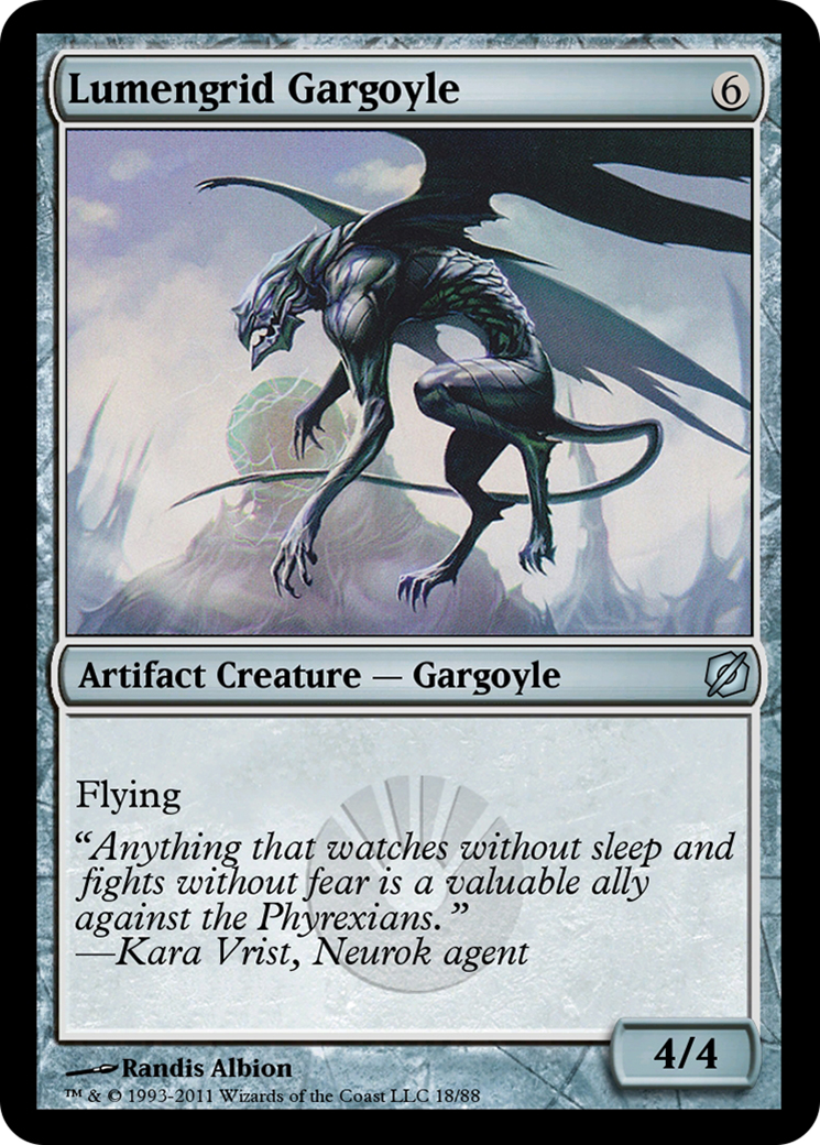 Lumengrid Gargoyle (TD2-018) [Duel Decks: Mirrodin Pure vs. New Phyrexia]