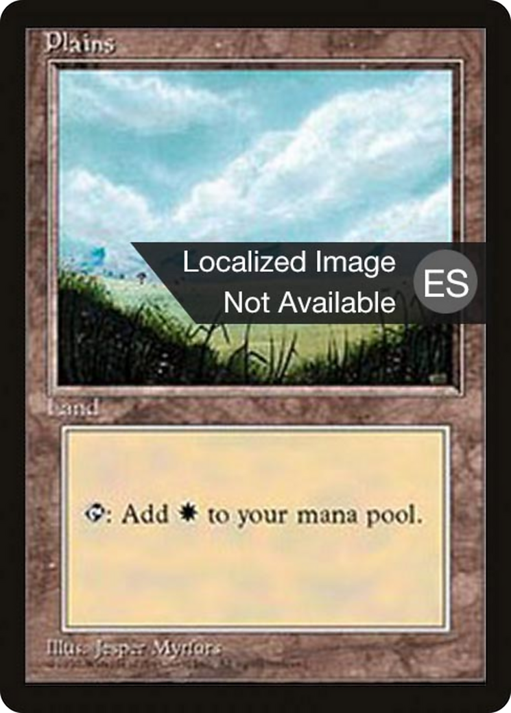 Plains (A) (4BB-188) [Fourth Edition Foreign Black Border]