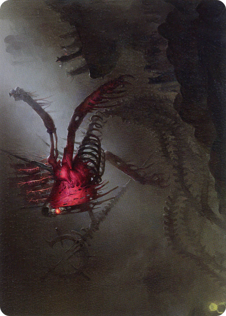Drivnod, Carnage Dominus // Drivnod, Carnage Dominus (AONE-020) (Borderless) [Phyrexia: All Will Be One Art Series] Foil