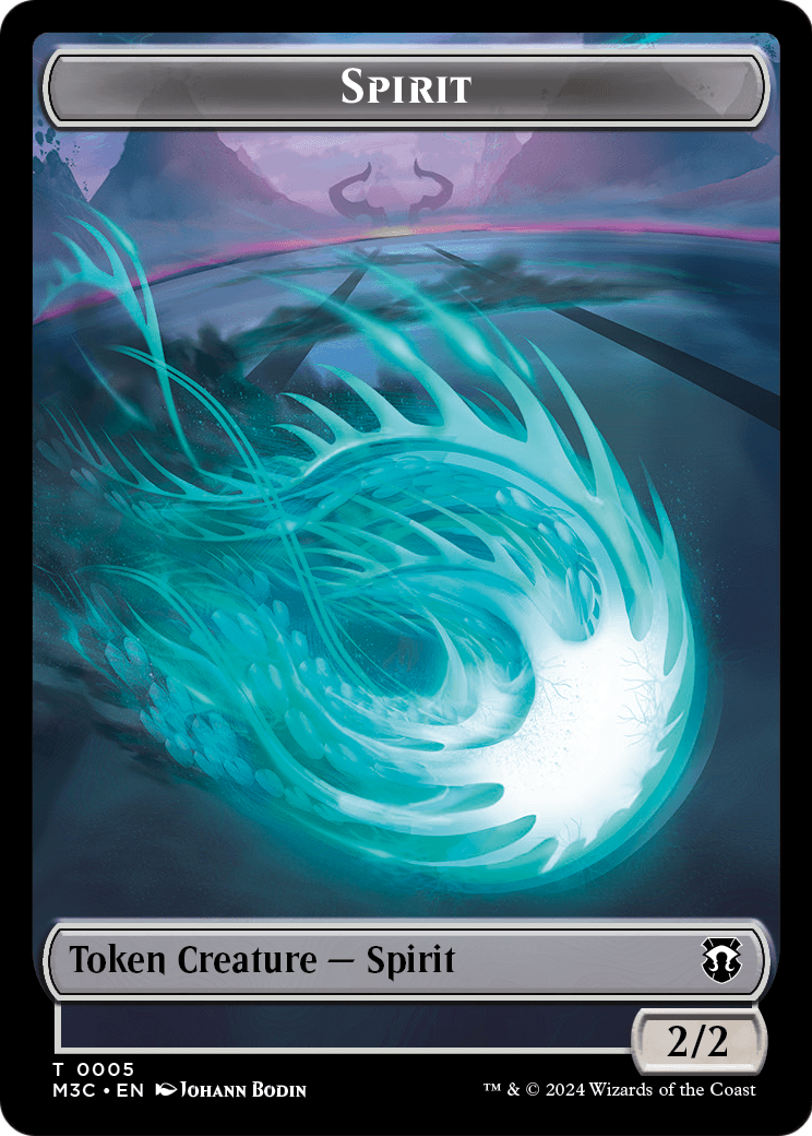 Spirit (TM3C-005) [Modern Horizons 3 Commander Tokens]