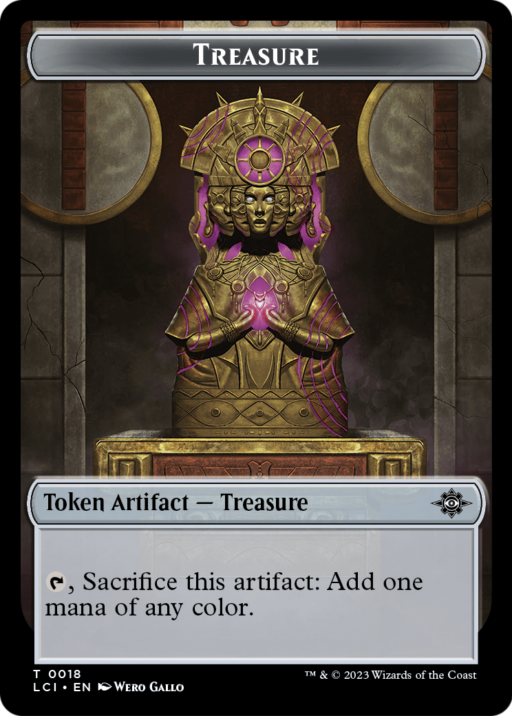 Treasure (TLCI-018) [The Lost Caverns of Ixalan Tokens]