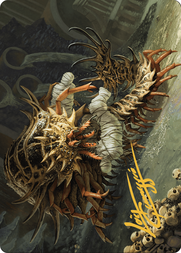 Rot Farm Mortipede // Rot Farm Mortipede (AMKM-010) (Borderless) [Murders at Karlov Manor Art Series]