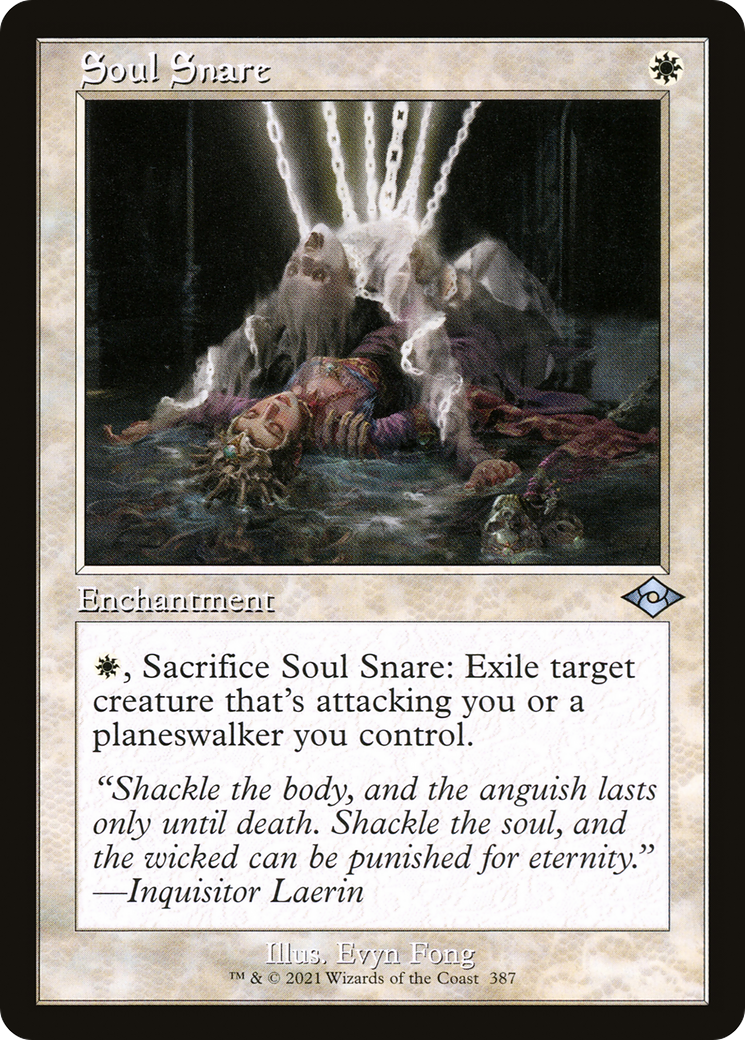 Soul Snare (Retro Frame) (MH2-387) [Modern Horizons 2] Etched Foil