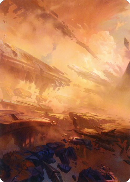 Plains // Plains (AZNR-007) (Borderless) [Zendikar Rising Art Series]