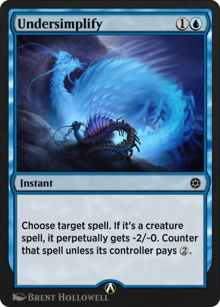 Undersimplify (HBG-040) [Alchemy Horizons: Baldur's Gate]