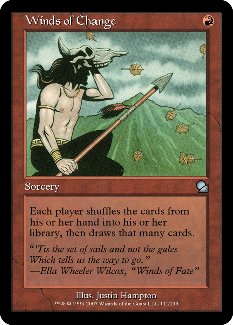 Winds of Change (ME1-111) [Masters Edition] Foil