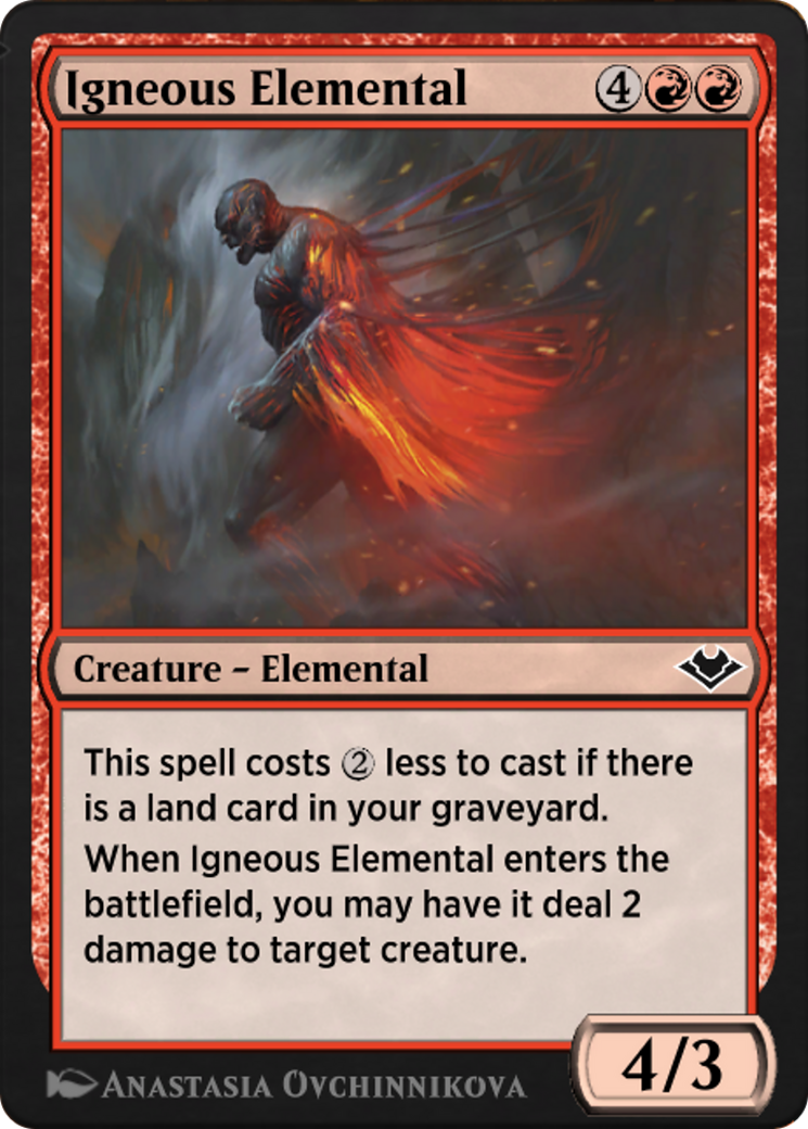 Igneous Elemental (J21-471) [Jumpstart: Historic Horizons]