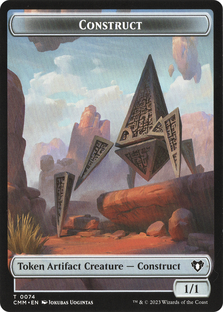Construct (TCMM-074) [Commander Masters Tokens]