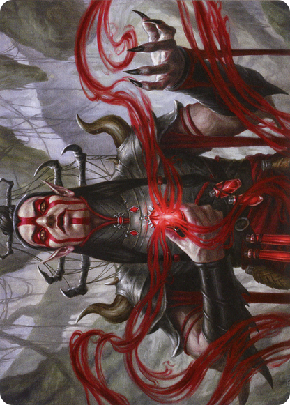Malakir Blood-Priest // Malakir Blood-Priest (AZNR-056) (Borderless) [Zendikar Rising Art Series] Foil