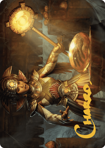 Curator of Sun's Creation // Curator of Sun's Creation (ALCI-018) (Borderless) [The Lost Caverns of Ixalan Art Series] Foil