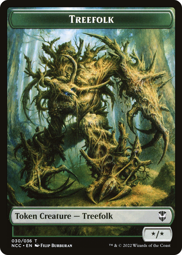 Treefolk (TNCC-030) [New Capenna Commander Tokens]