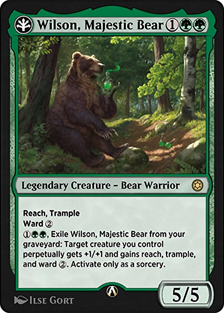 Wilson, Majestic Bear (HBG-19G) [Alchemy Horizons: Baldur's Gate]