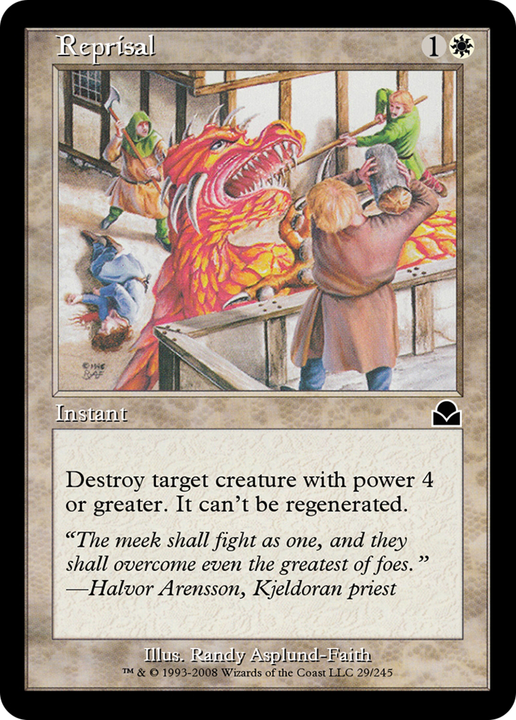Reprisal (ME2-029) [Masters Edition II] Foil