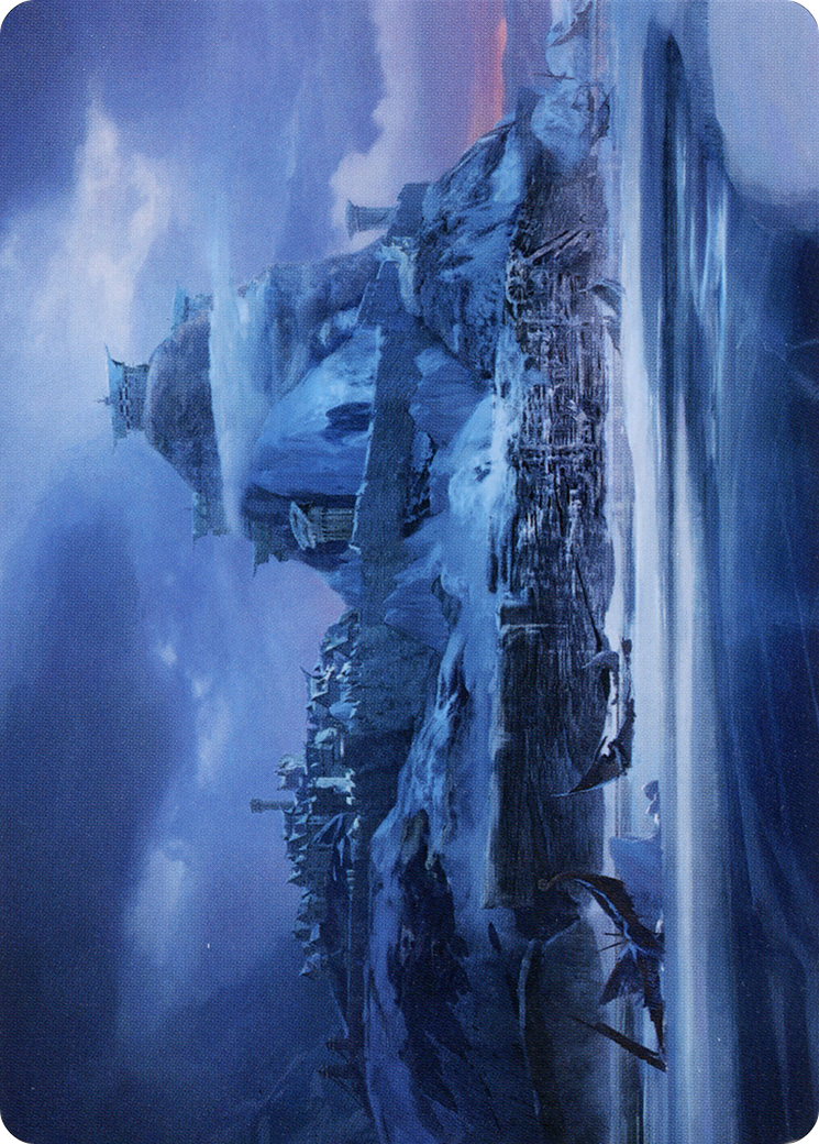 Port of Karfell // Port of Karfell (ASKHM-072) (Borderless) [Art Series: Kaldheim]
