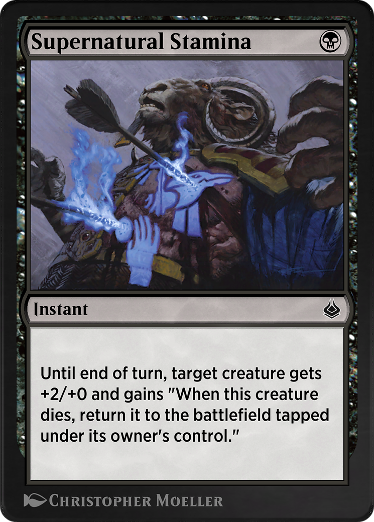 Supernatural Stamina (AKR-126) [Amonkhet Remastered]