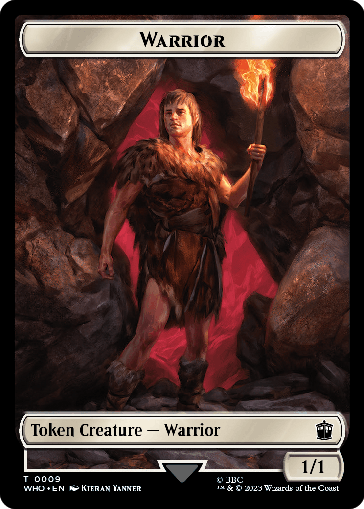Warrior (TWHO-009) [Doctor Who Tokens] Foil