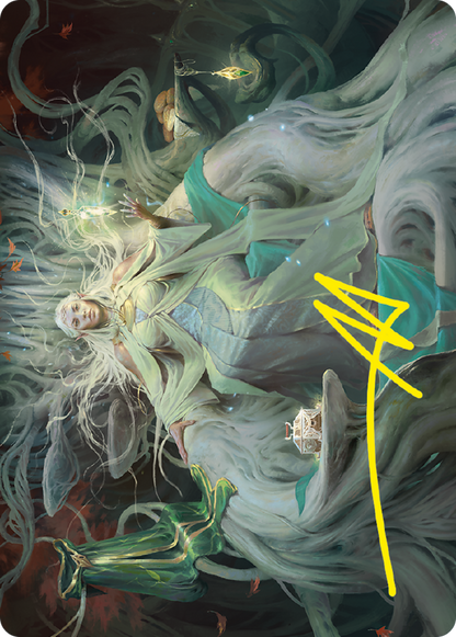 Galadriel, Gift-Giver // Galadriel, Gift-Giver (ALTR-035) (Borderless) [Tales of Middle-earth Art Series]