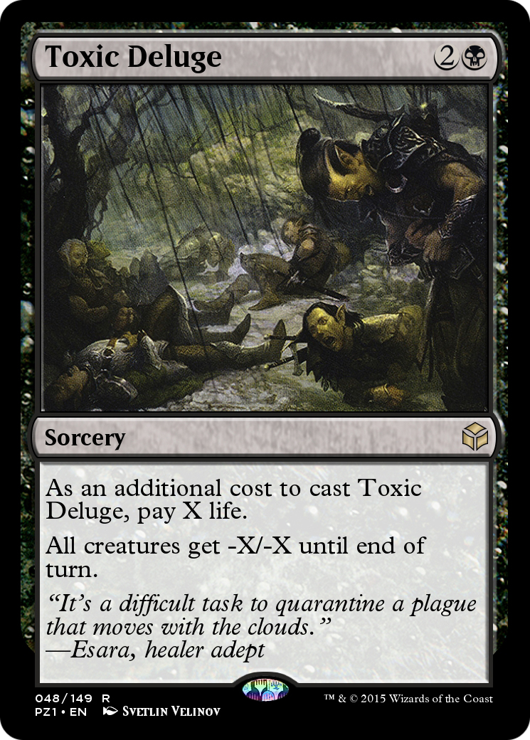 Toxic Deluge (PZ1-048) [Legendary Cube Prize Pack] Foil