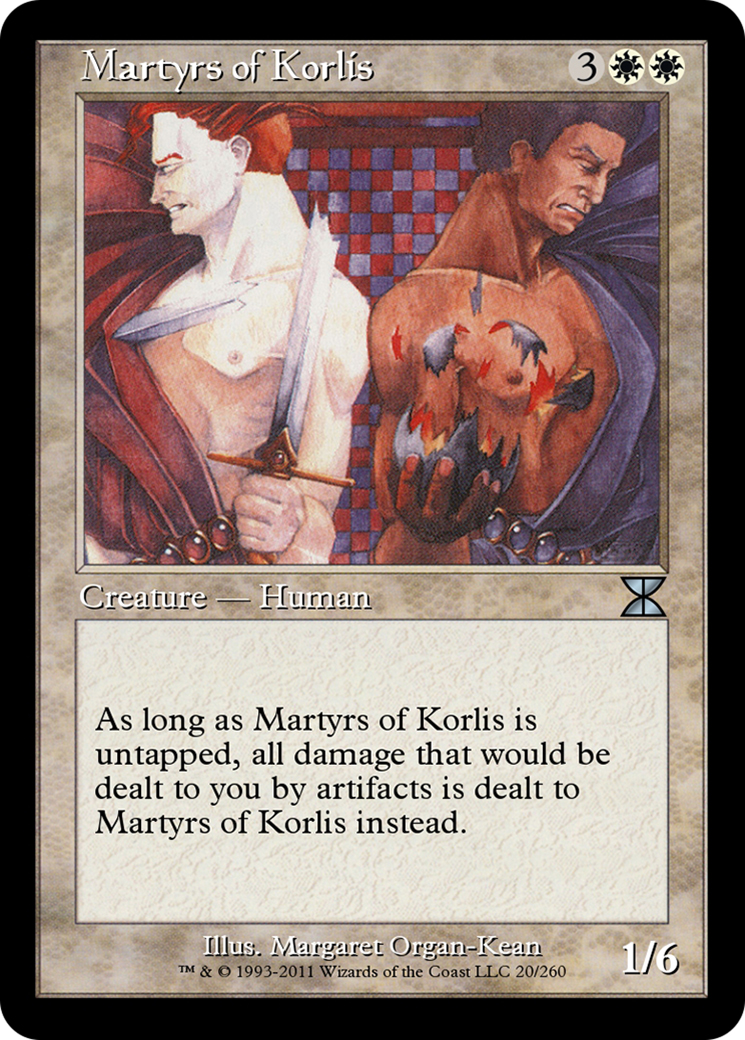 Martyrs of Korlis (ME4-020) [Masters Edition IV]