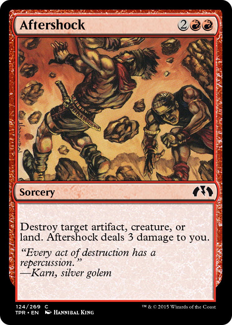 Aftershock (TPR-124) [Tempest Remastered] Foil