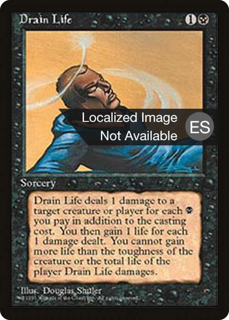 Drain Life (4BB-016) [Fourth Edition Foreign Black Border]