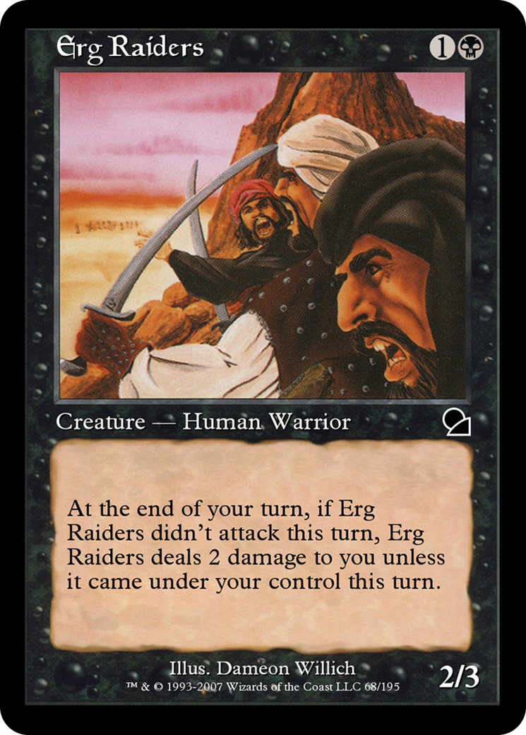 Erg Raiders (ME1-068) [Masters Edition] Foil