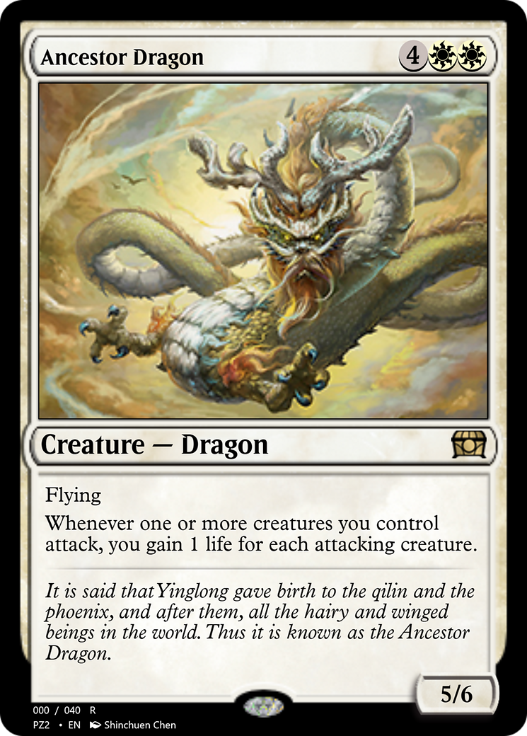 Ancestor Dragon (PZ2-70829) [Treasure Chest] Foil