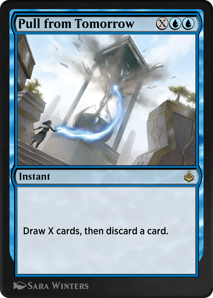 Pull from Tomorrow (AKR-074) [Amonkhet Remastered]